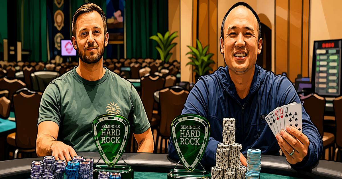 Dylan Smith and Jerry Wong Claim Major Victories Ahead of WPT Seminole Hard Rock Poker Showdown Main Event