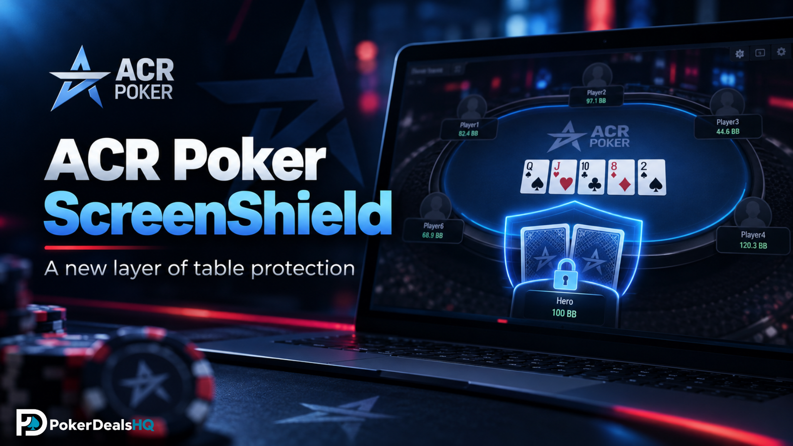ACR Poker ScreenShield protecting online poker table information