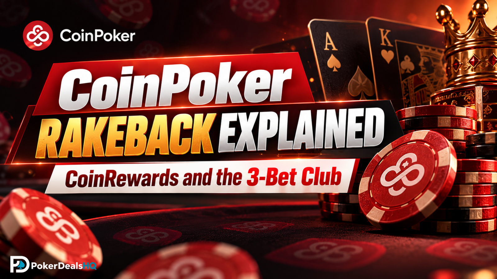 CoinPoker rakeback explained with CoinRewards and 3-Bet Club
